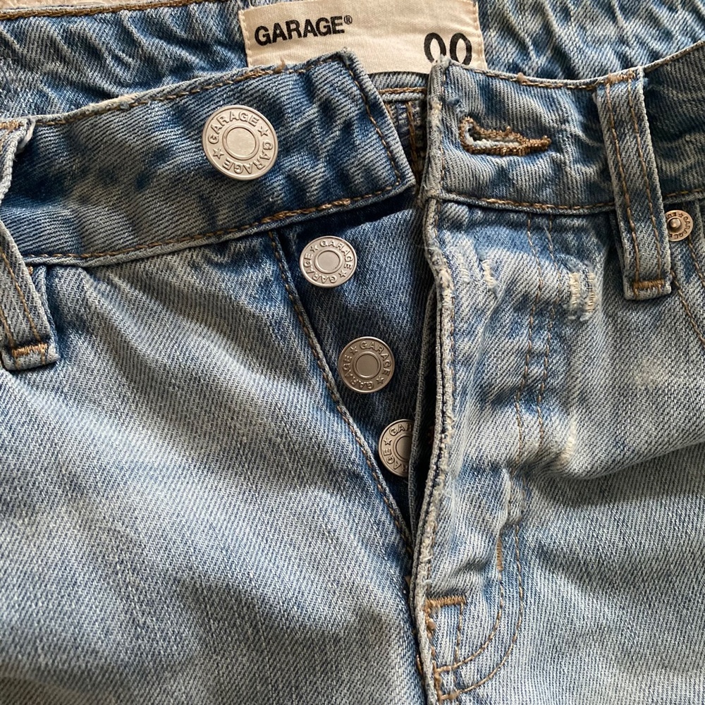 Garage Distressed Boyfriend Jeans - Picture 5 of 6